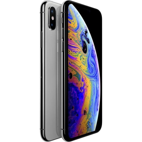 APPLE iPhone Xs Argent 256 Go