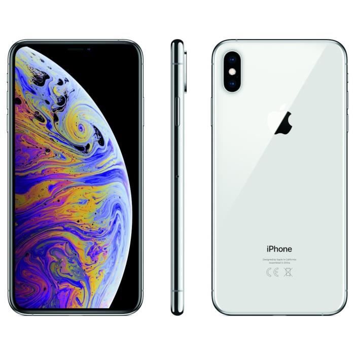 APPLE iPhone Xs Max Argent 256 Go