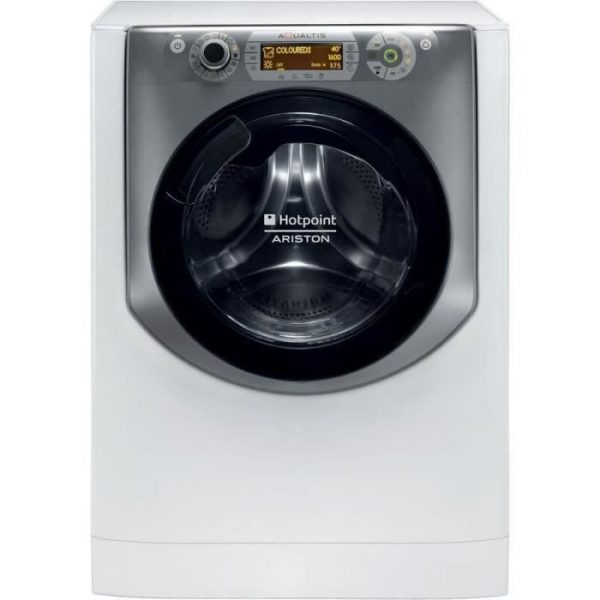 HOTPOINT Lave linge frontal AQ113D69FR - 11kg - 1600trs/mn - Moteur induction - Classe : A+++