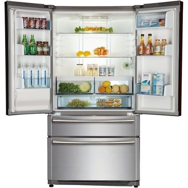 CHiQ Réfrigérateur congélateur bas Vintage, FBM250NE2R3 250L (180 + 70)  Froid ventilé, No Frost, noir, portes réversibles, A++, 42 db - Boutique en  ligne 100% fiable.