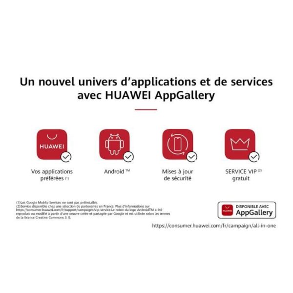 HUAWEI P40 Lite Jenny Crush Bleen 128 Go (Services Google non intégrés)