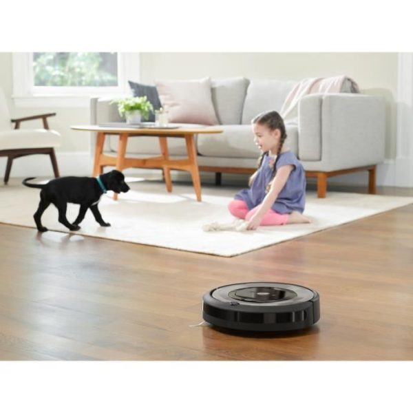 IROBOT ROOMBA E5154 Aspirateur robot connecté - Batterie 1800 mAh Lithium Ion - 0,6 L