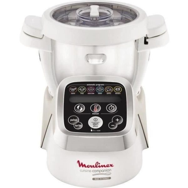 MOULINEX HF800A10 Robot cuiseur Companion - 4,5 L - Blanc